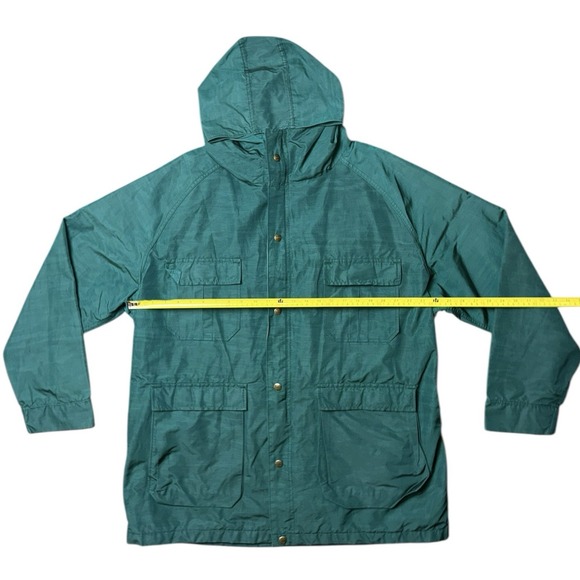 VTG Woolrich Chore Coat/Jacket Full Zip Teal Mens Sz XL USA Made Pockets - Picture 6 of 16